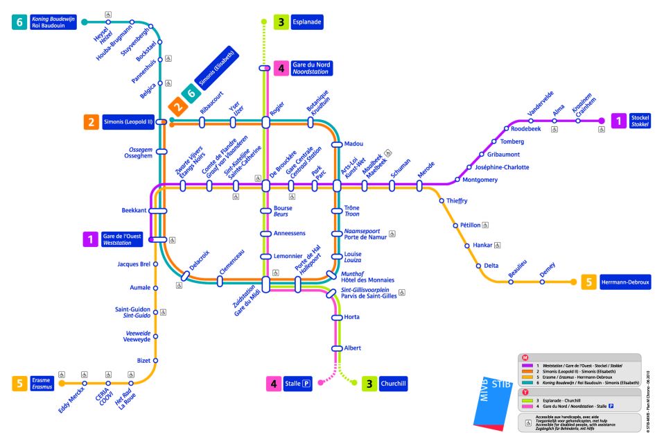 Lille Metro, Transpole, RER and SNCF rail map and connection | Ebbsfleet  International Trains